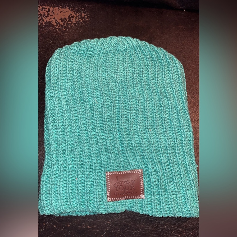 Turquoise Love Your Melon Beanie  •2 for $30 on beanies•